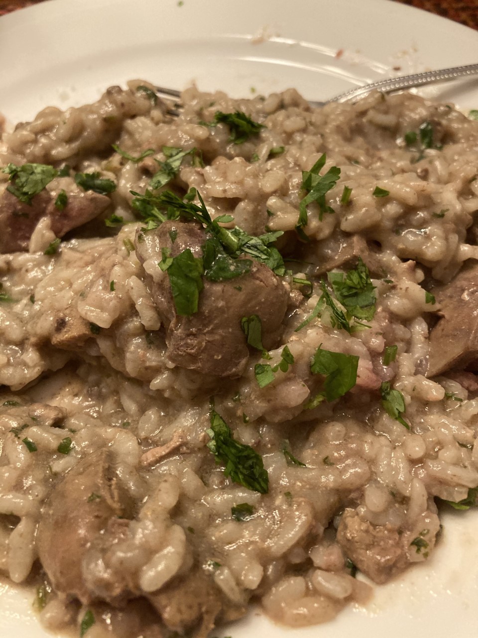 Chicken Livers with Tomato and Rice, - Portuguese Cooking